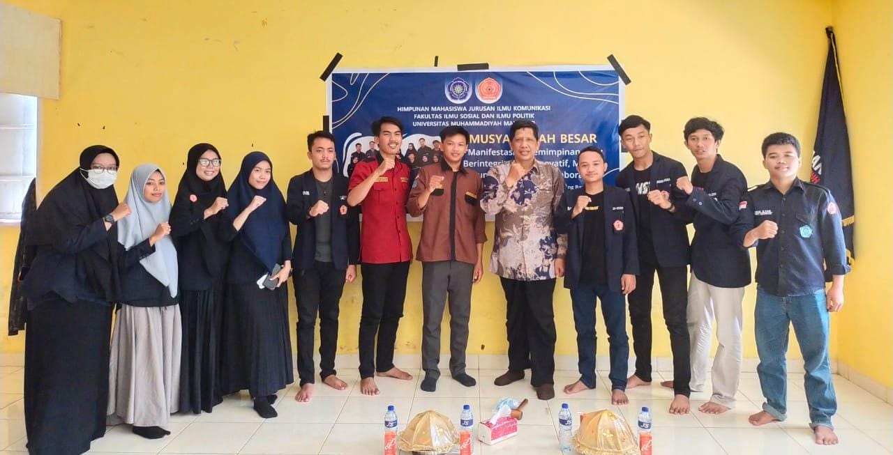 Bangun Relasi dengan Organisasi di Kampus, Pesan Kaprodi di Mubes Humanikom Unismuh