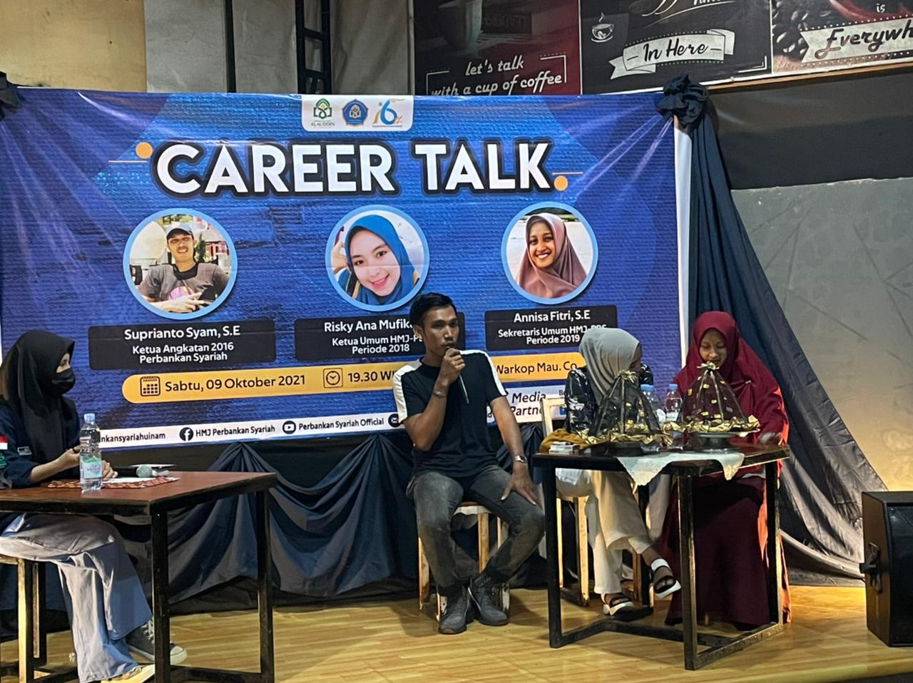 Career Talk di Rangkaian Milad ke-6 HMJ PBS FEBI UINAM