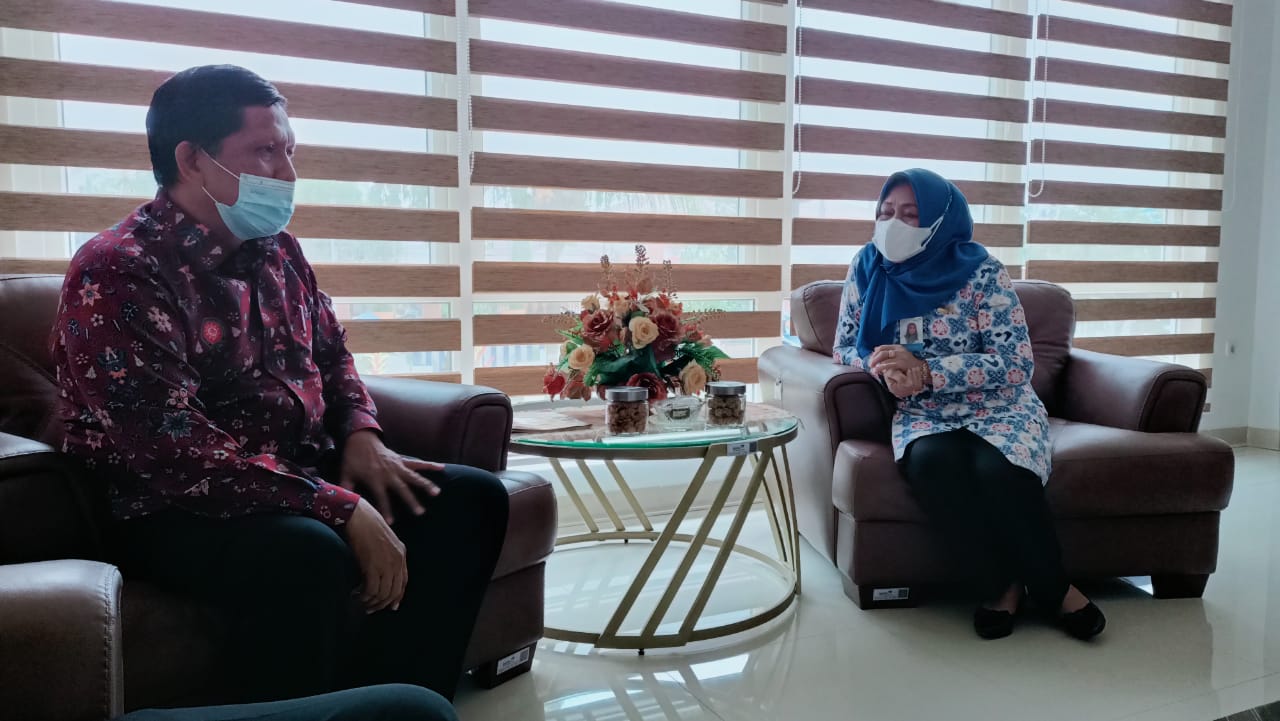 Prodi Komunikasi Unismuh Makassar Jajaki Kerja Sama Mahasiswa Magang di BKKBN Sulsel