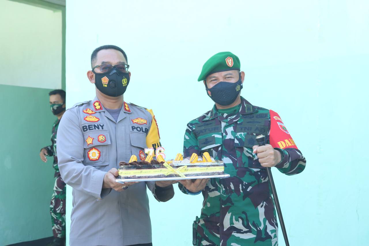 Kapolres Takalar Berharap Eksistensi TNI Semakin Dicintai