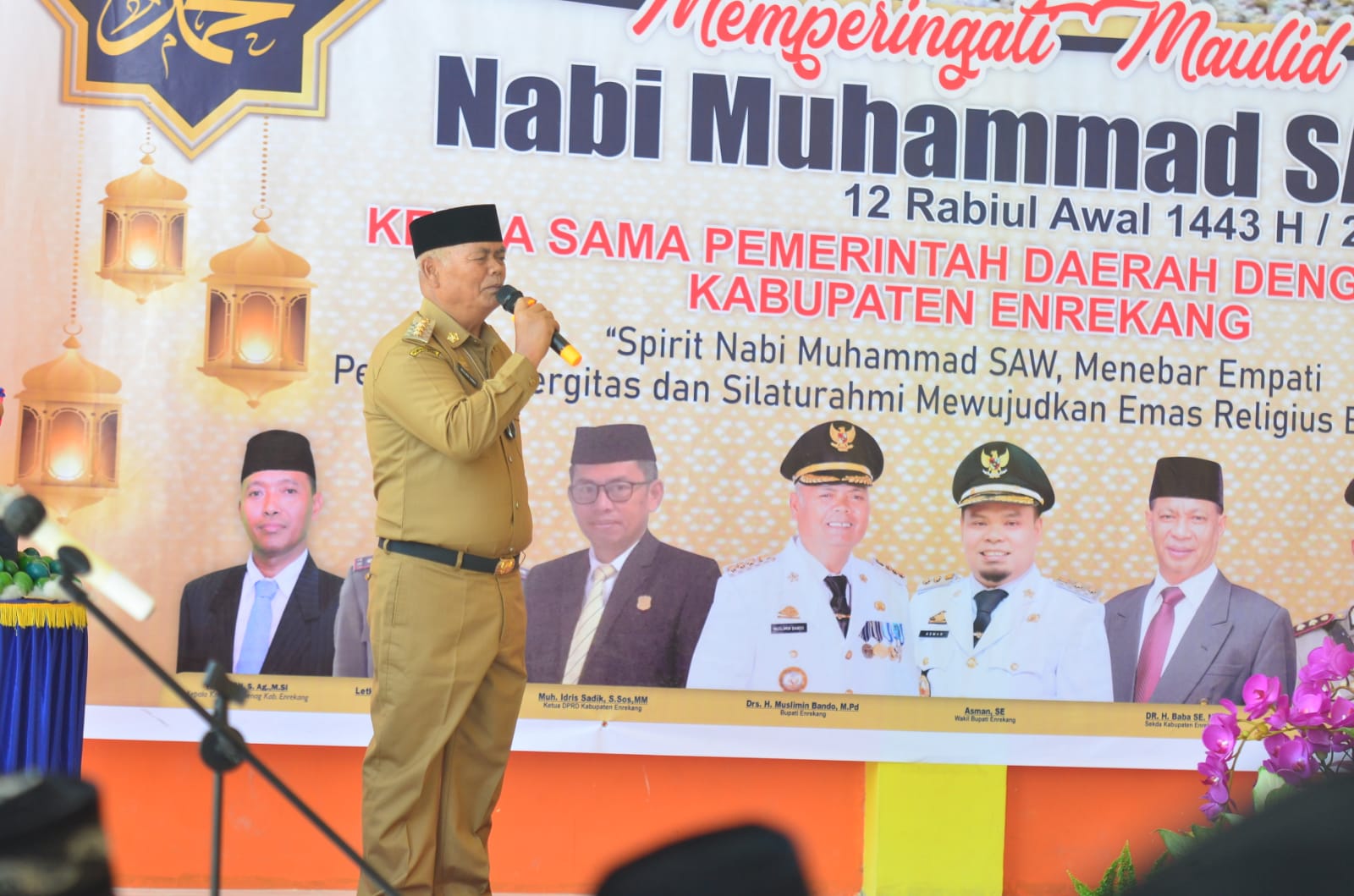 Ajak Tebar Empati Diacara Maulid