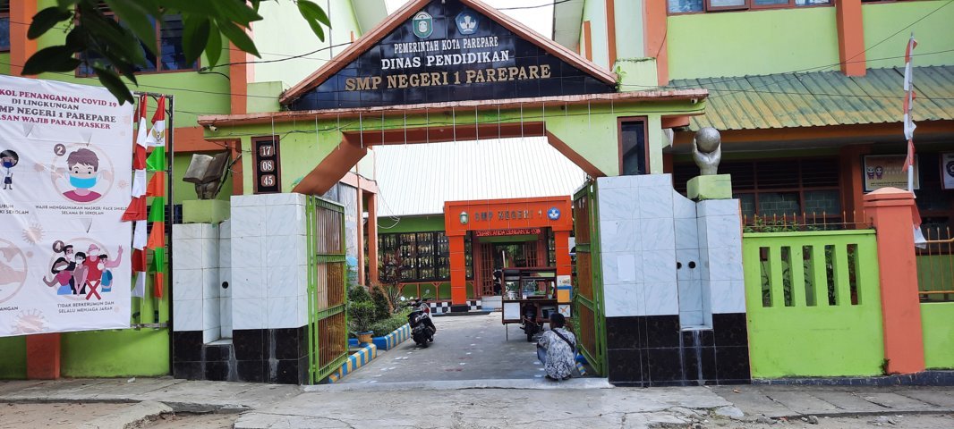 SMPN 1 Buka Dua Pintu Untuk PTM