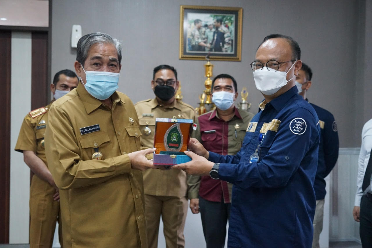 Dollah Mando Terima Kunjungan Tim BI