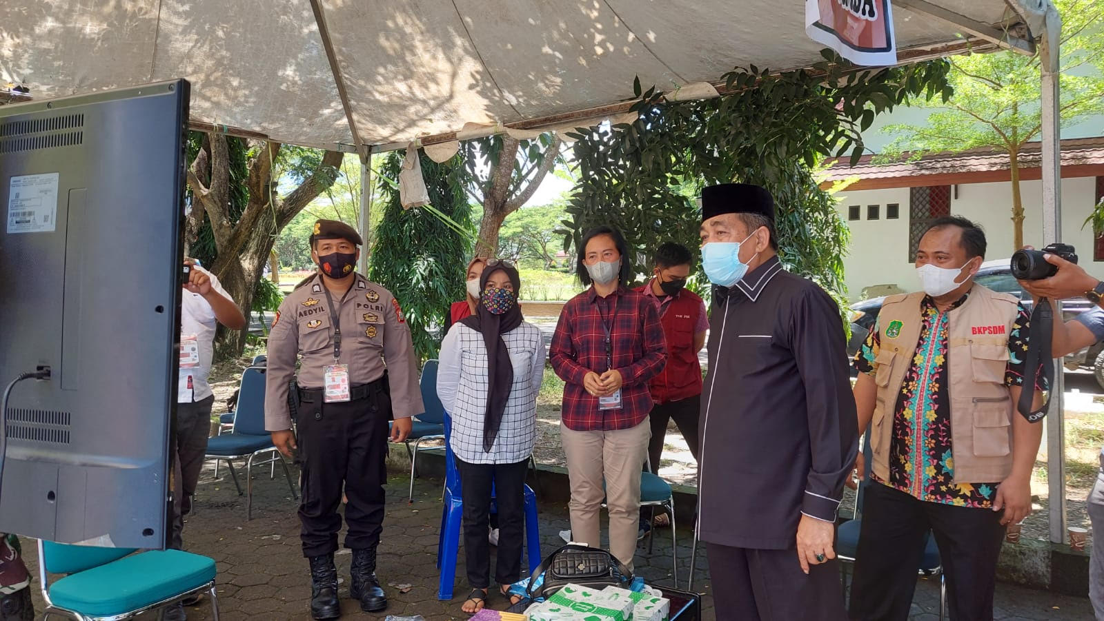 Ujian SKD Dikawal Ketat Aparat