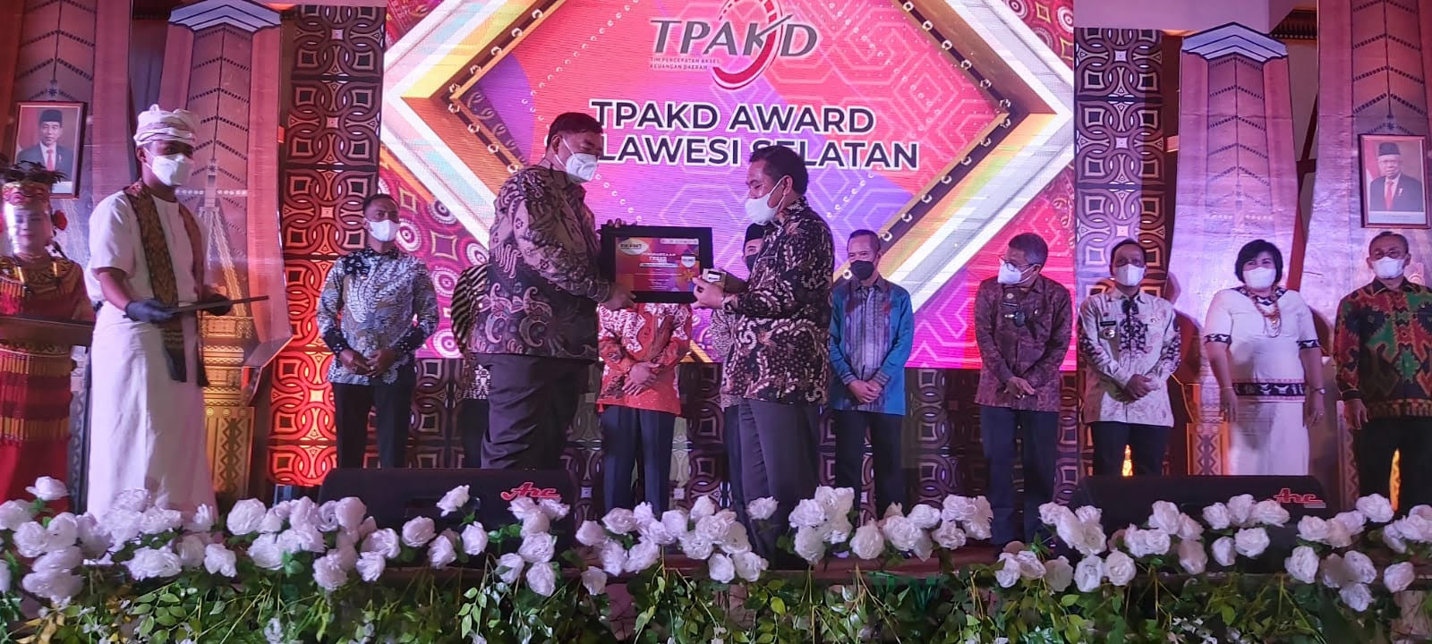 Sidrap Hattrick Penghargaan TPAKD OJK