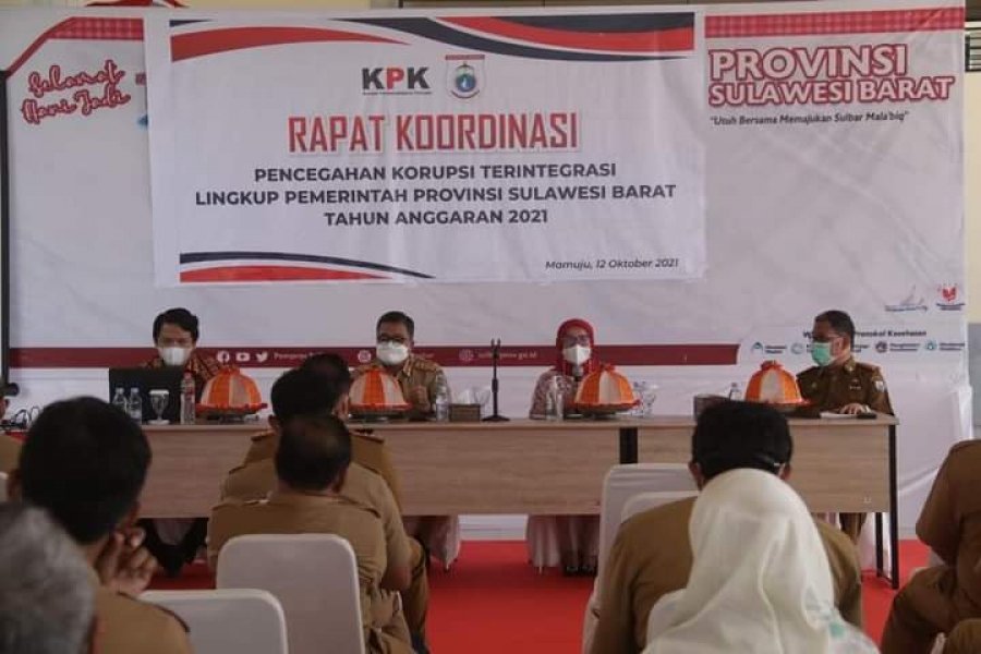 Pemprov-KPK Rakor Pencegahan Korupsi Terintegrasi