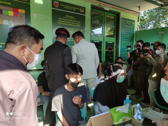 Kodim Gowa Buka Dua Gerai Pelayanan Vaksin dan Sebar Ratusan Sembako