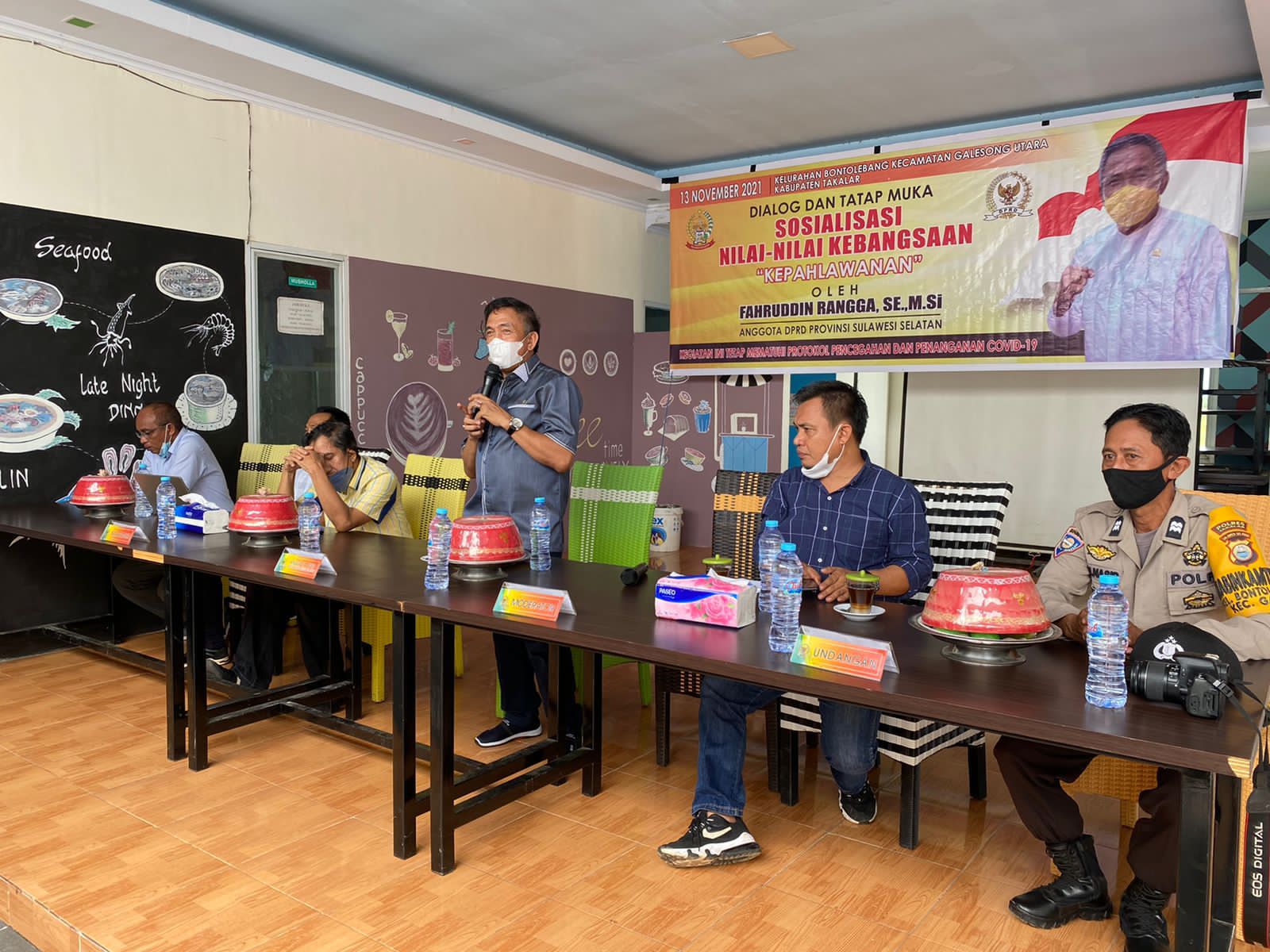 Rangga Sosialisasi Nilai Kebangsaan di Desa Pa’lalakkang