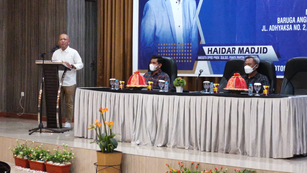 Haidar Sebut Petugas Kebersihan Juga Pahlawan