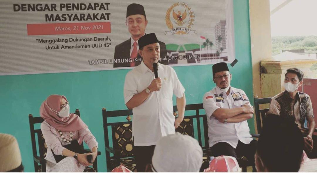 Tamsil Linrung – Muzayyin Bahas Penguatan  DPD RI