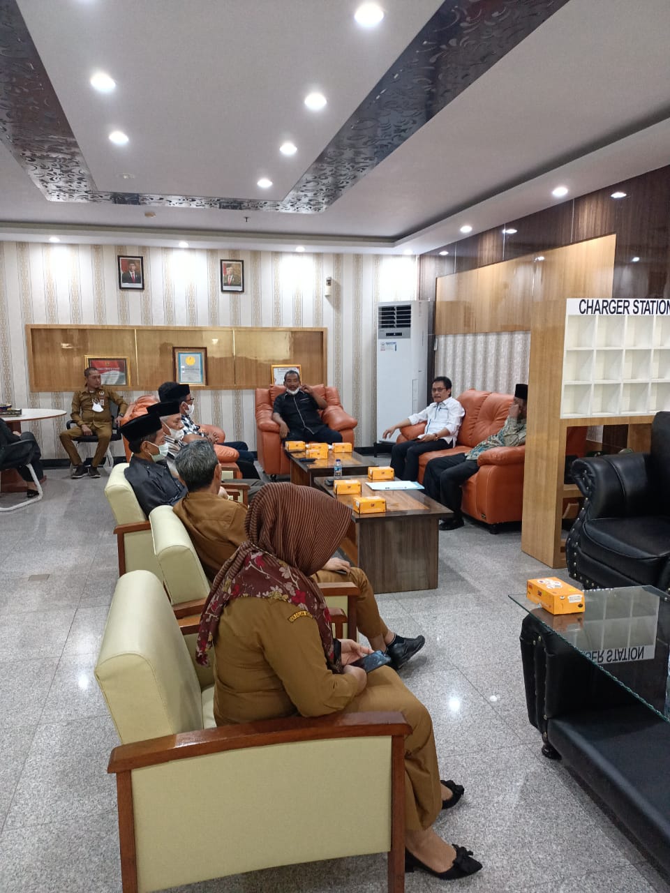 Usman Lonta Terima Kunjungan DPRD Jeneponto