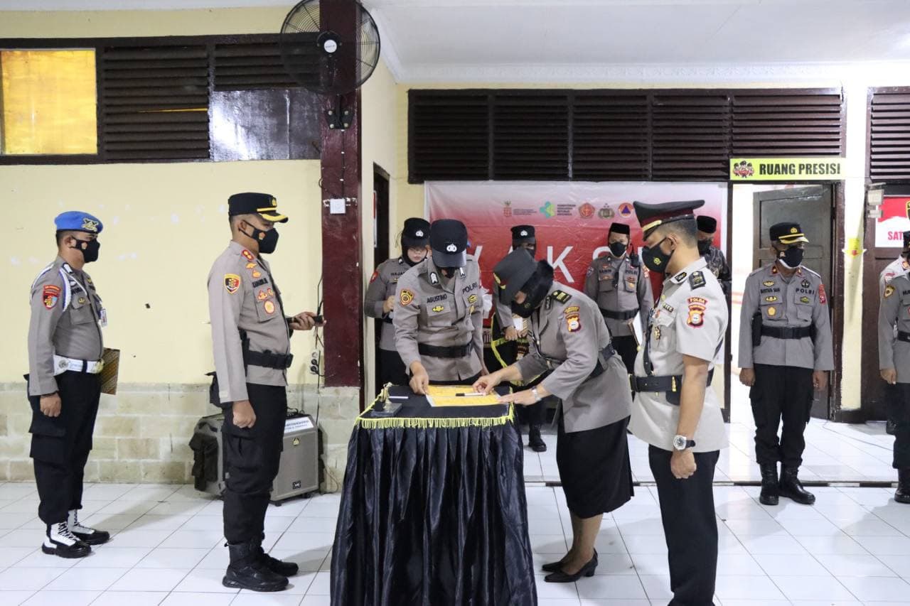 Pimpin Setijab Kasat Intel, Ini pesan Kapolres Pelabuhan Makassar