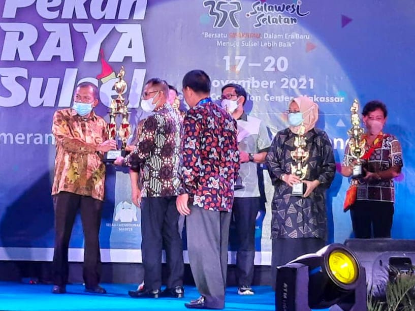 Selayar Raih Juara 1 Stand Terbaik di Pekan Raya Sulsel
