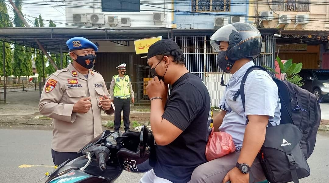 Polres Gowa Gencar Razia Prokes