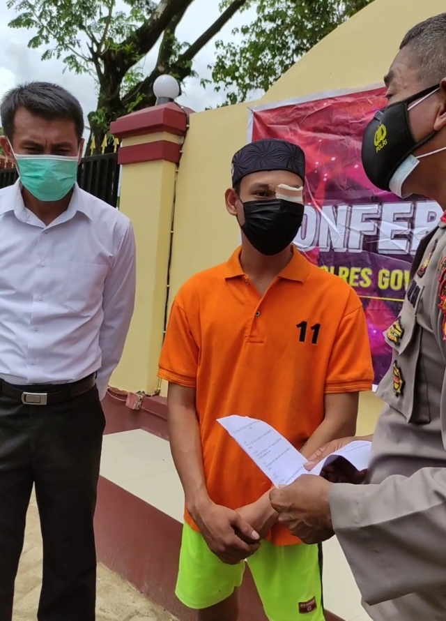 Polisi Tangkap Pembusur di Poros Bontomanai-PKG