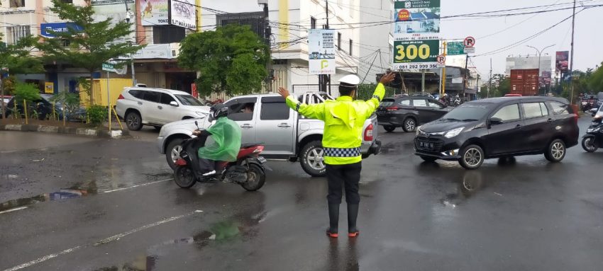 Satlantas Polres Pelabuhan Berikan Rasa Aman