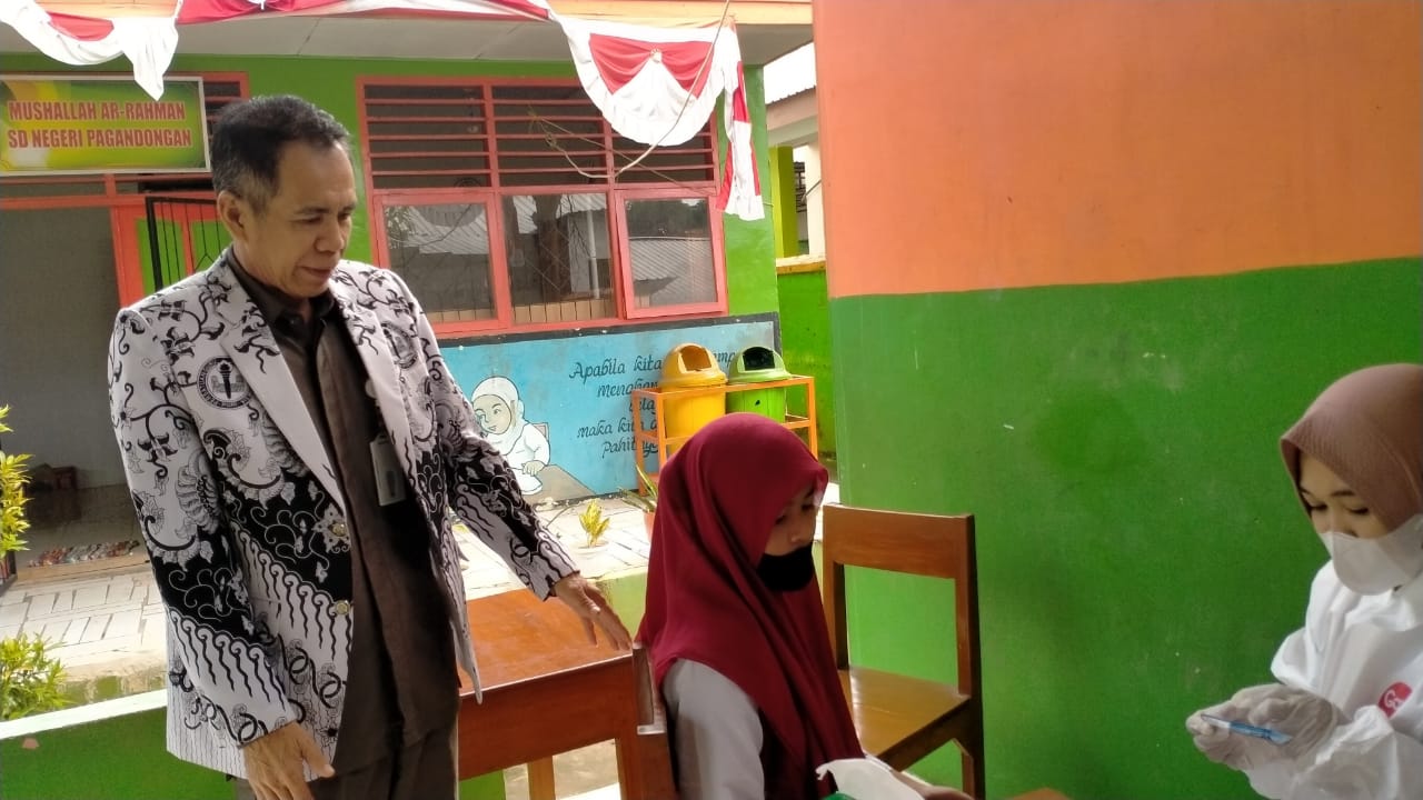 Sekolah Tatap Muka, Murid SD Jalani Swab Antigen