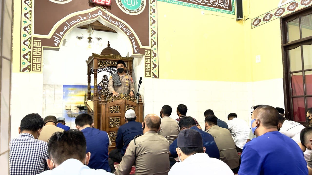 Kapolres AKBP Kadarislam Sampaikan Pesan ini Saat Kultum Ba’da Dzuhur.