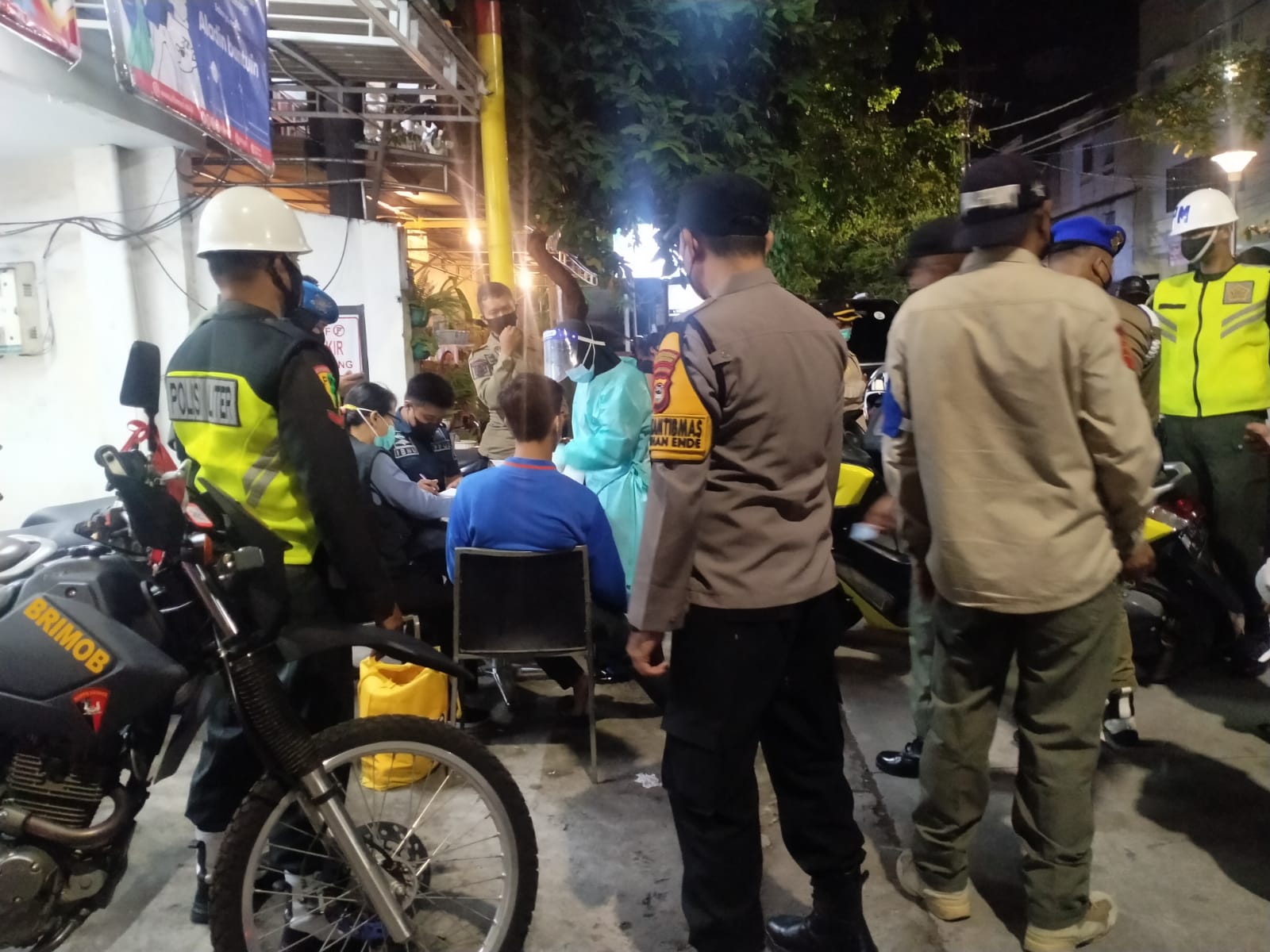 Jaga Kamtibmas di Masa PPKM, Polres Pelabuhan Makassar terus berikan Pengamanan