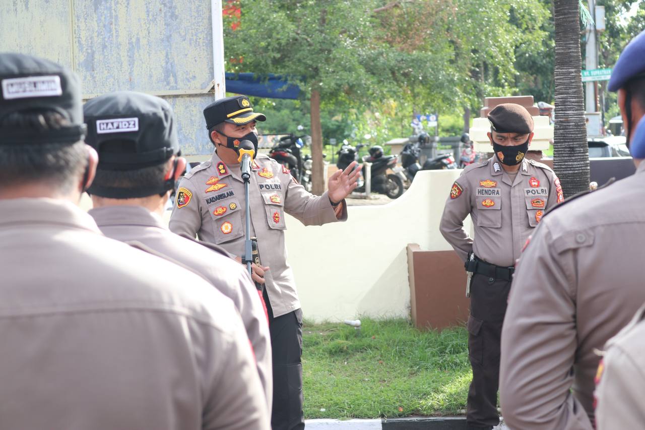Kapolres AKBP Kadarislam Serukan  Edukasi Prokes pada Warga