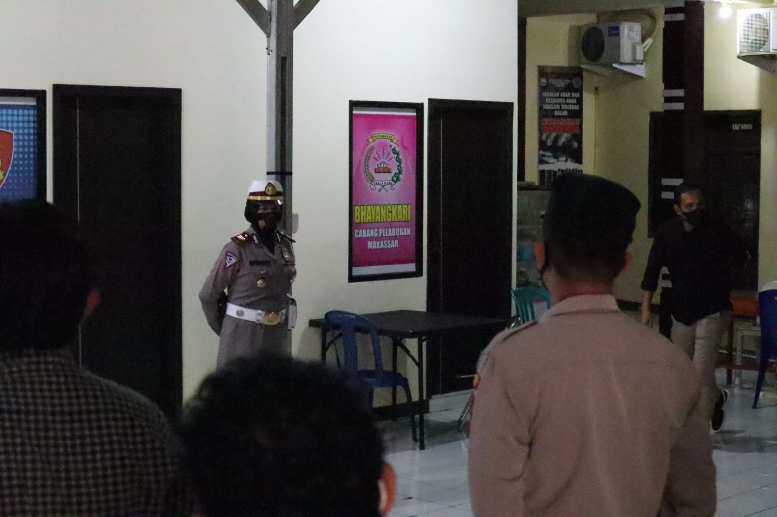 Kasat Lantas Pimpin Apel Tim Oncall Regu II Polres Pelabuhan Makassar