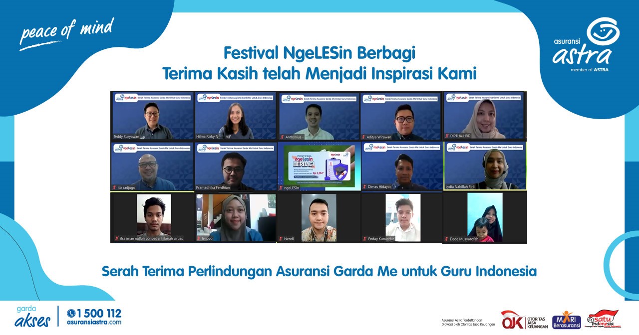 Cara Asuransi Astra Bersama NgeLESin Peringati Hari Guru Nasional Berikan Asuransi Perlindungan Diri
