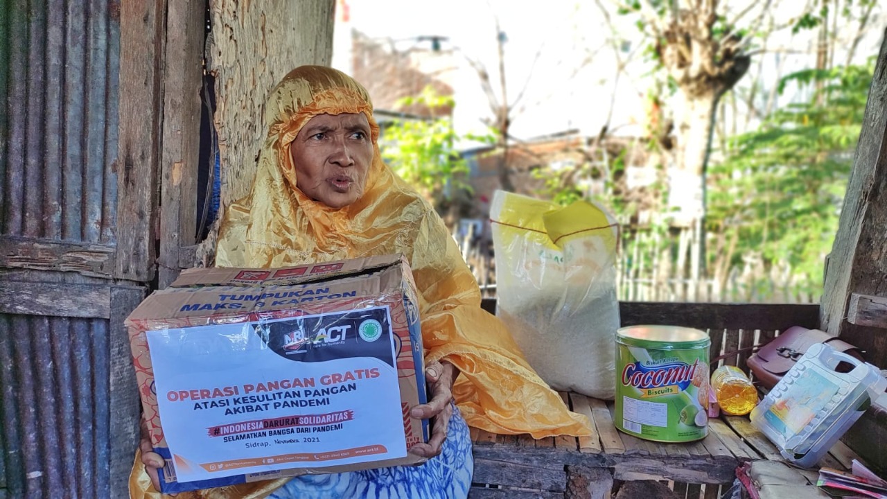 MRI-ACT Sidrap Bagikan Pangan Gratis untuk Keluarga Prasejahtera
