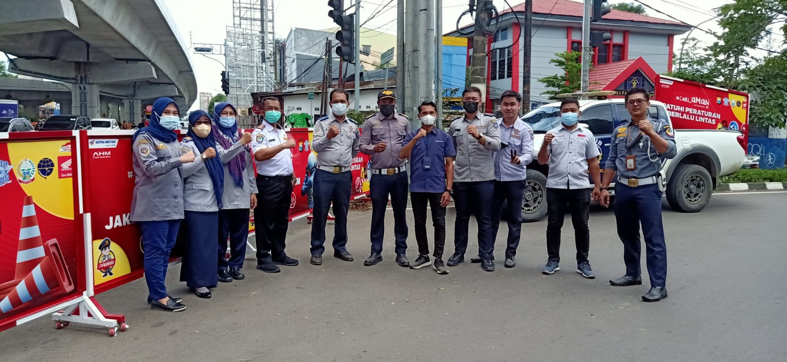 Hindari Pengendara Lawan Arus, Dishub Pasang Brigade Jalan di Tiga Lokasi