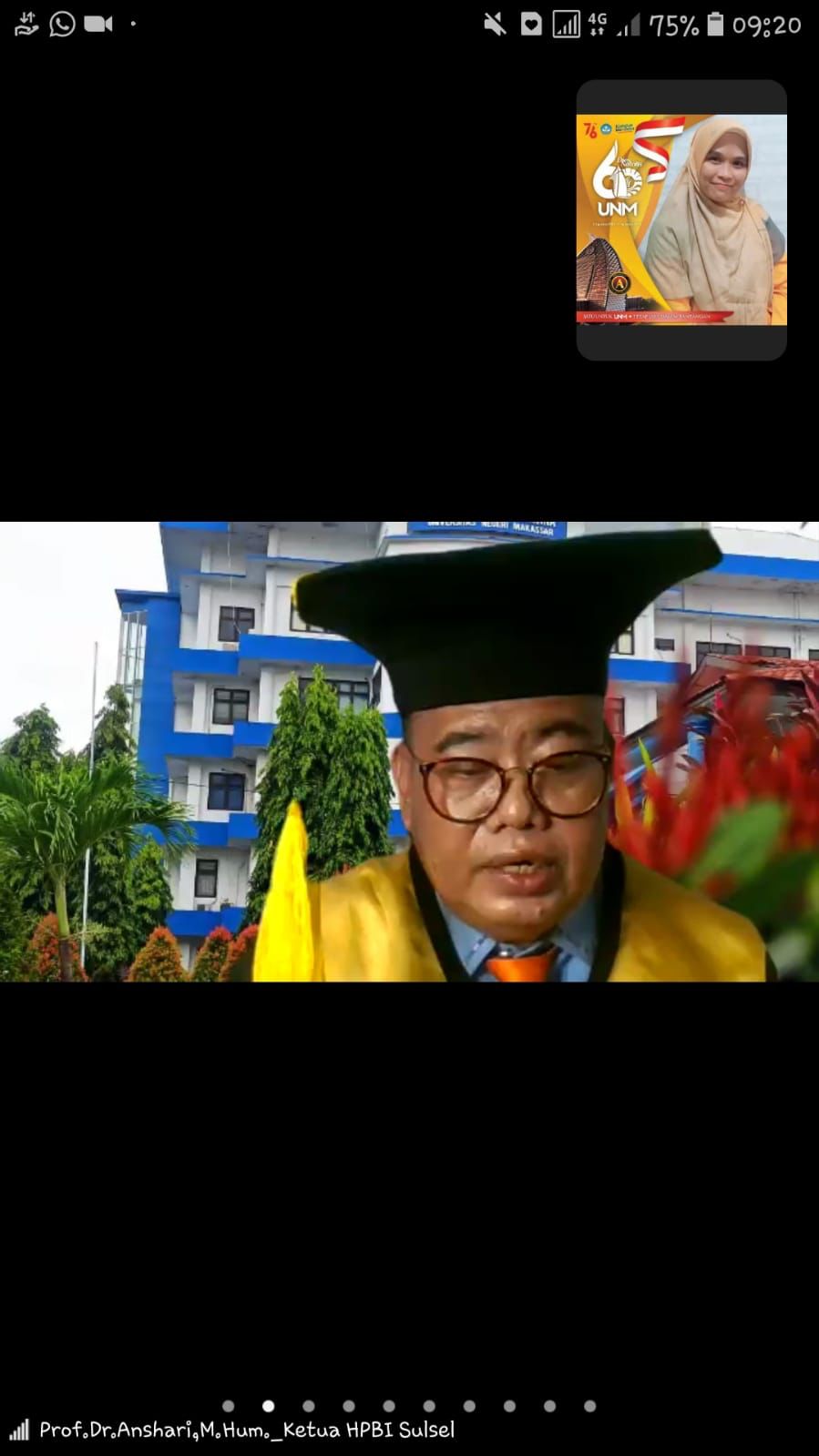 Guru Besar UNM Bicara Literasi di Media Sosial