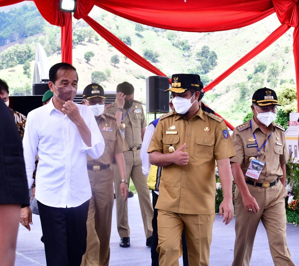Jokowi: Tak Ada Lagi  Banjir di Jeneponto