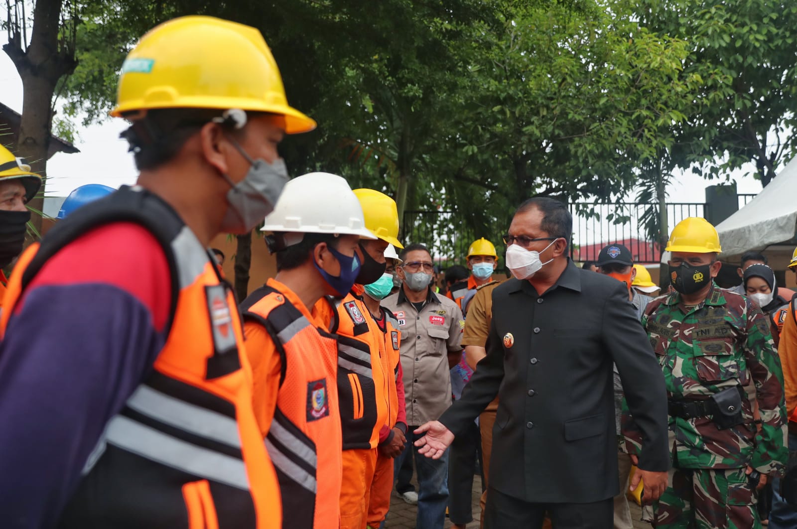 Kontainer Recover Jadi Posko Siaga Bencana