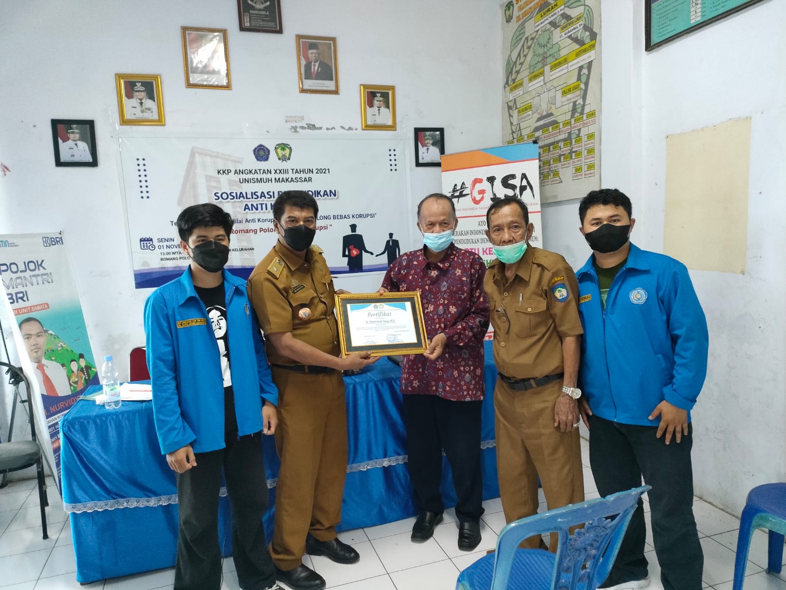 Dosen Fisip Unismuh Narasumber Sosialisasi Pendidikan Anti Korupsi