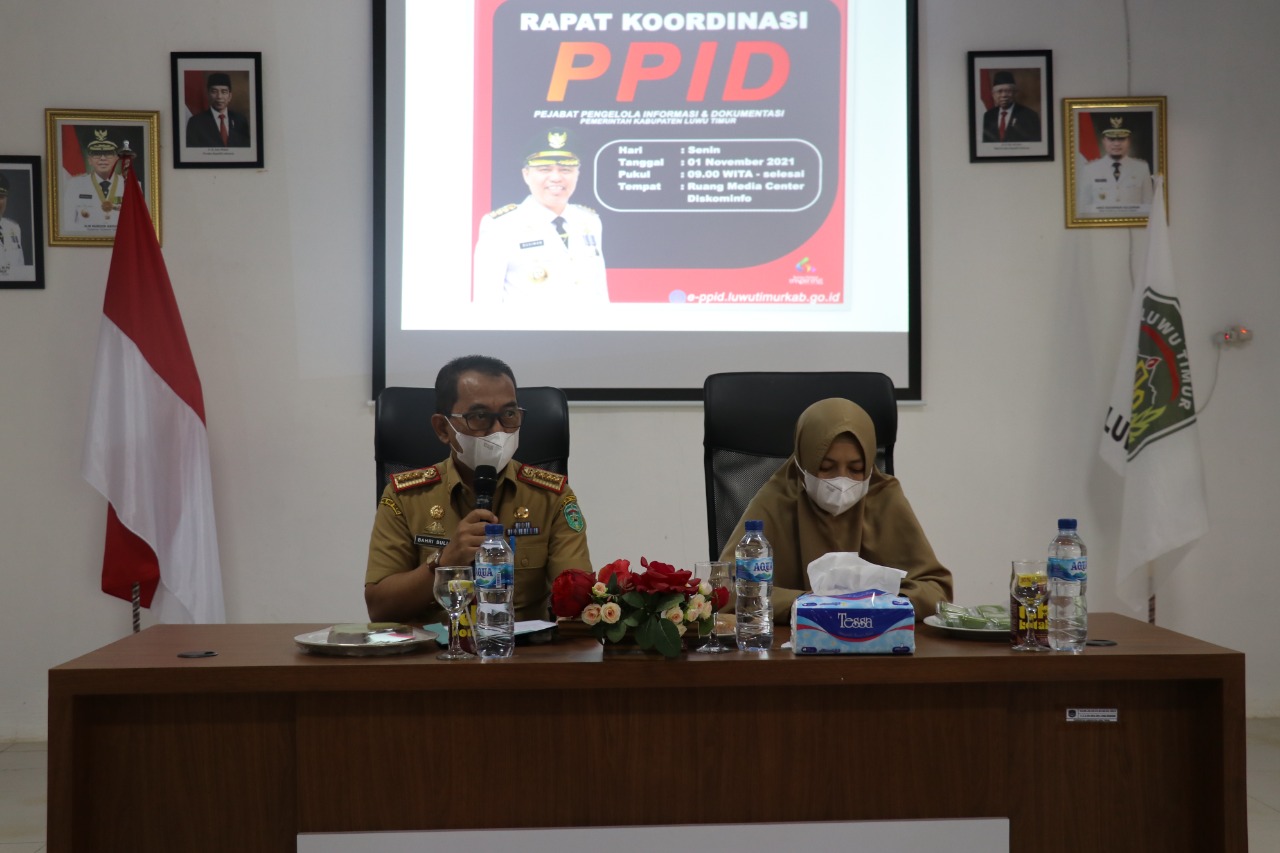 PPID Lutim Gelar Rapat Koordinasi
