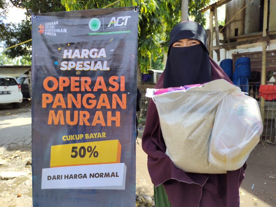 Operasi Pangan Murah ACT untuk Bantu Warga Prasejahtera