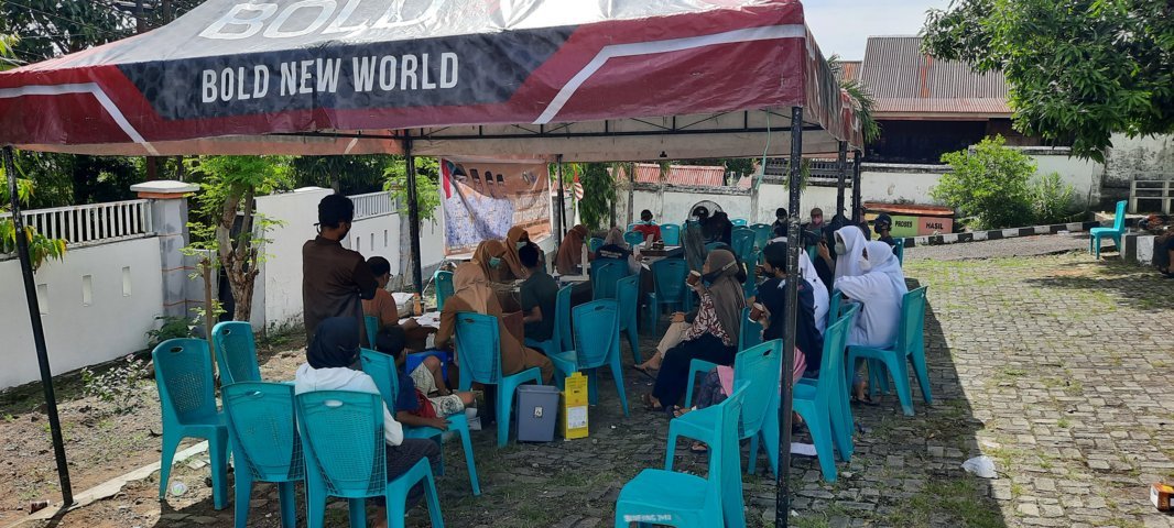 Ikut Vaksin Dapat Sembako dan Ngopi Gratis