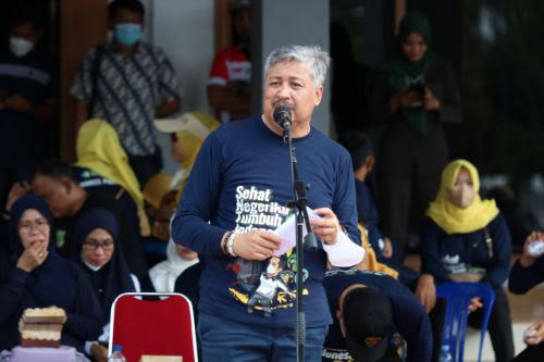 Dinkes Gelar Senam Bersama di HKN