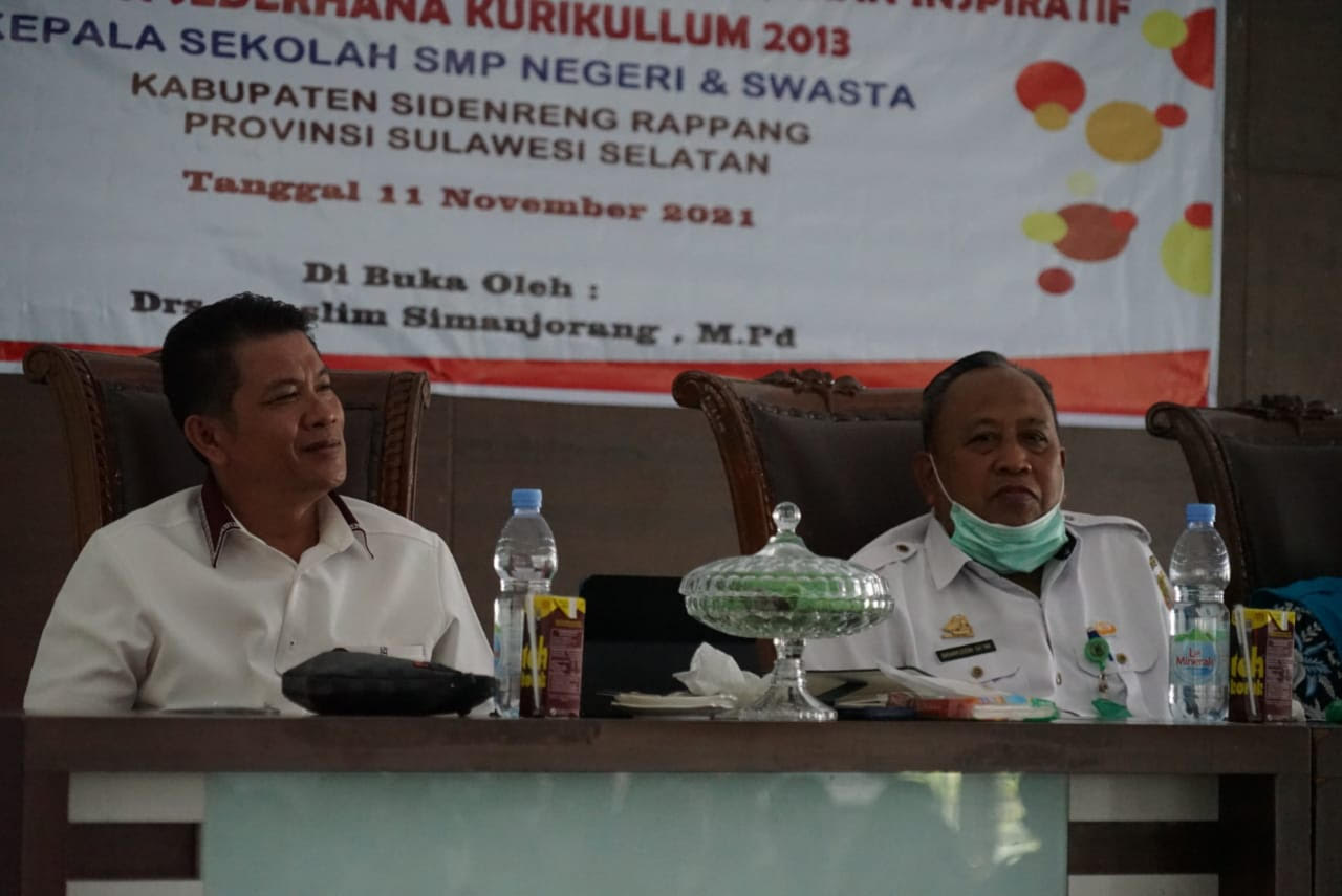 Kepsek Ikut Sosialisasi Pembelajaran Inspiratif
