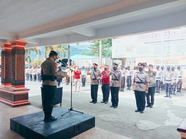 Kompol Yulius Jabat Wakapolres Tator