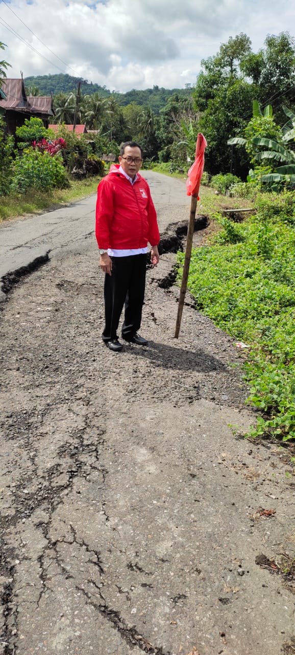 Affandi Minta Jalan Provinsi Segera Diperbaiki