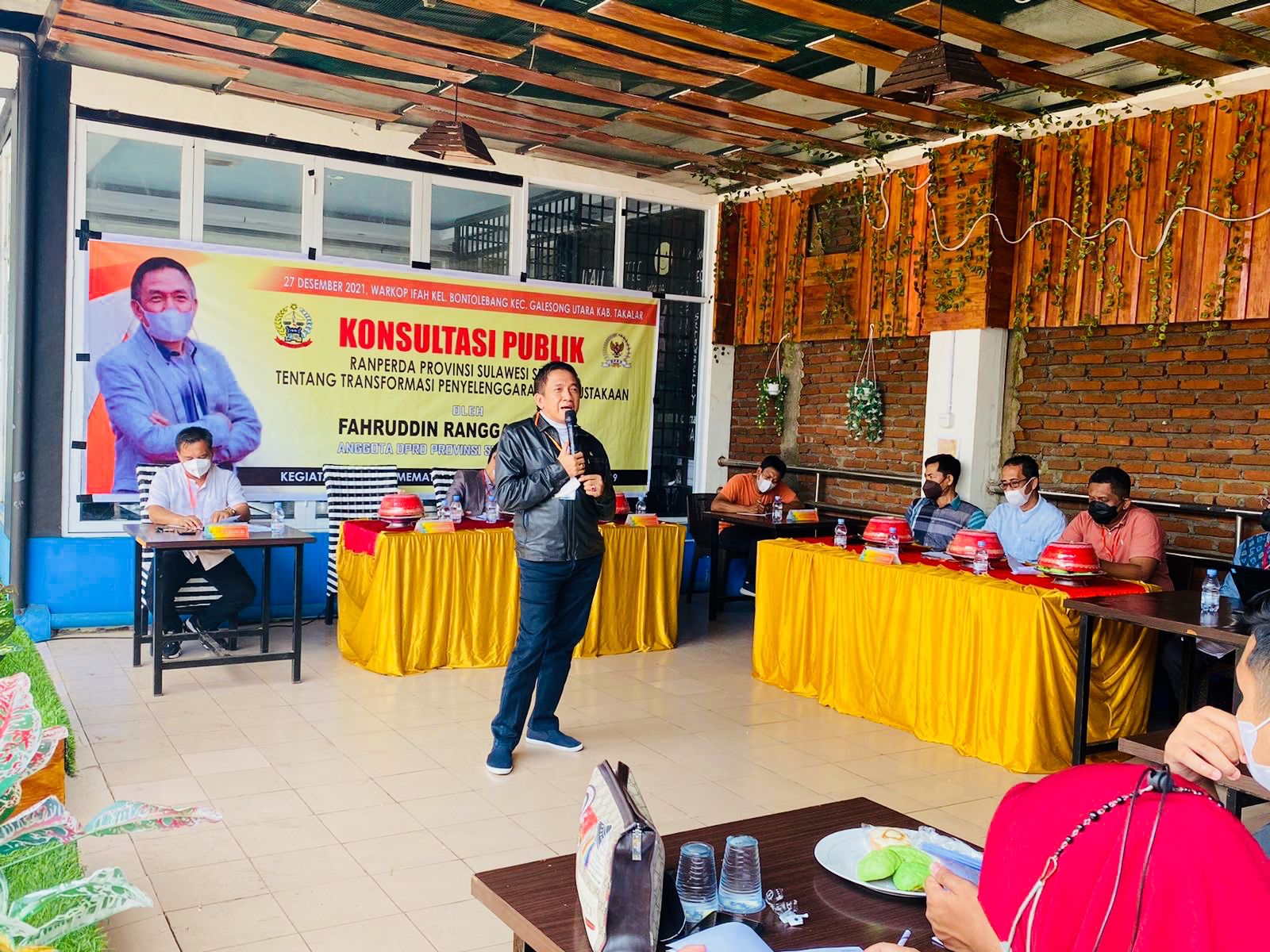 Rangga Lakukan Konsultasi Publi di Galut