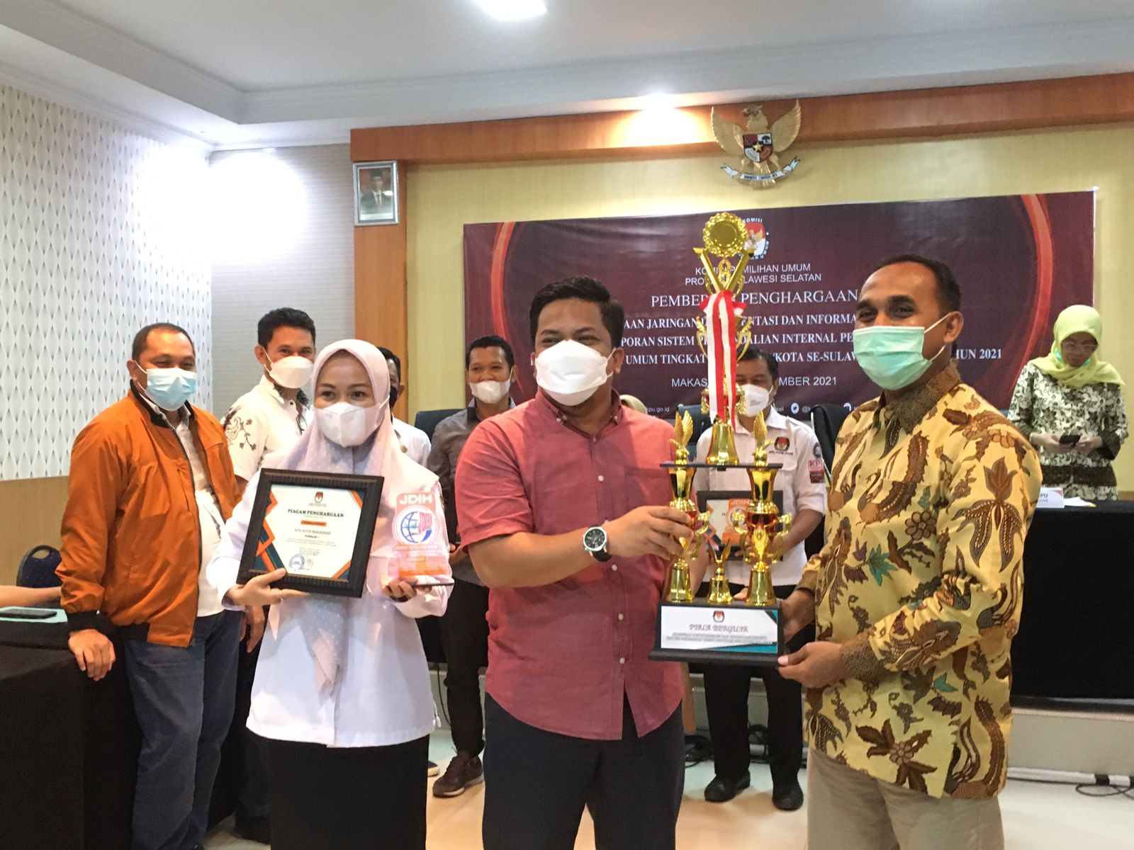KPU Makassar Terbaik Pengelola JDIH