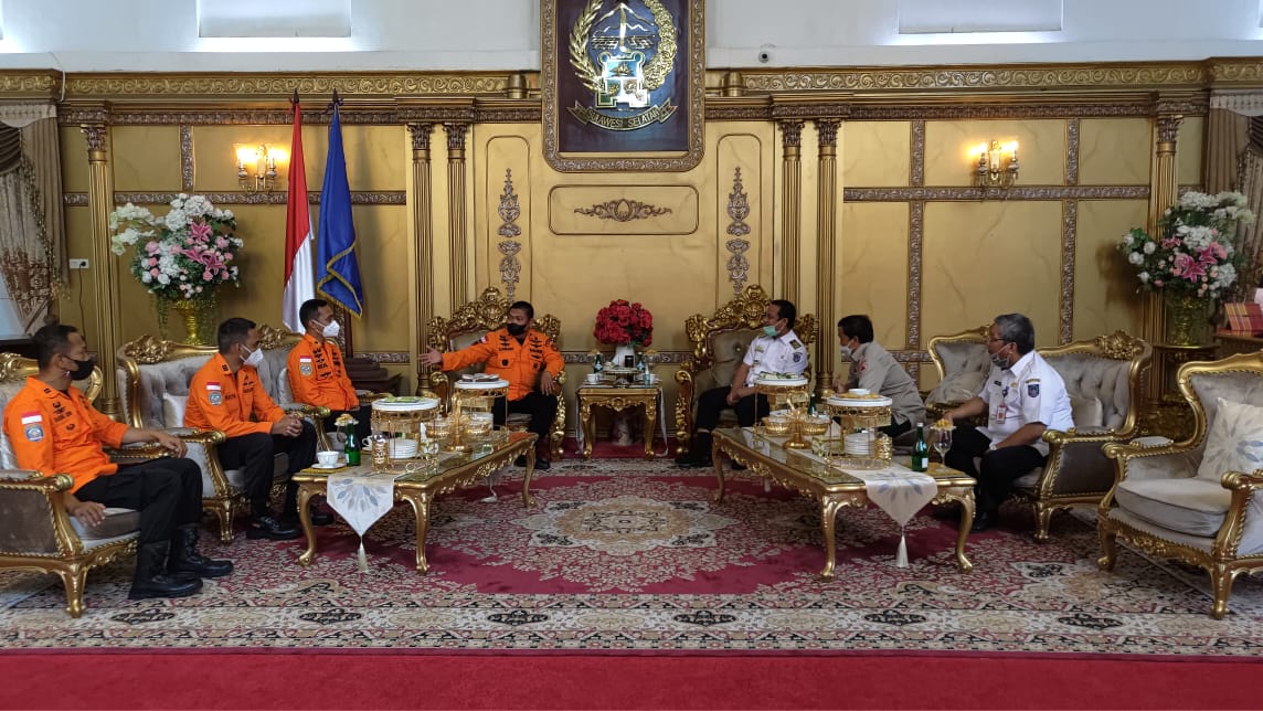 Basarnas Temui Plt Gubernur soal Penanganan Bencana