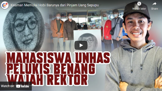 Belajar Otodidak, Pinjam  Uang Sepupu untuk Beli Alat