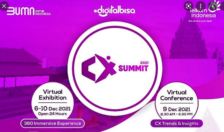 CX Summit Upaya Telkom Dorong Peningkatan Kualitas Pengalaman Pelanggan