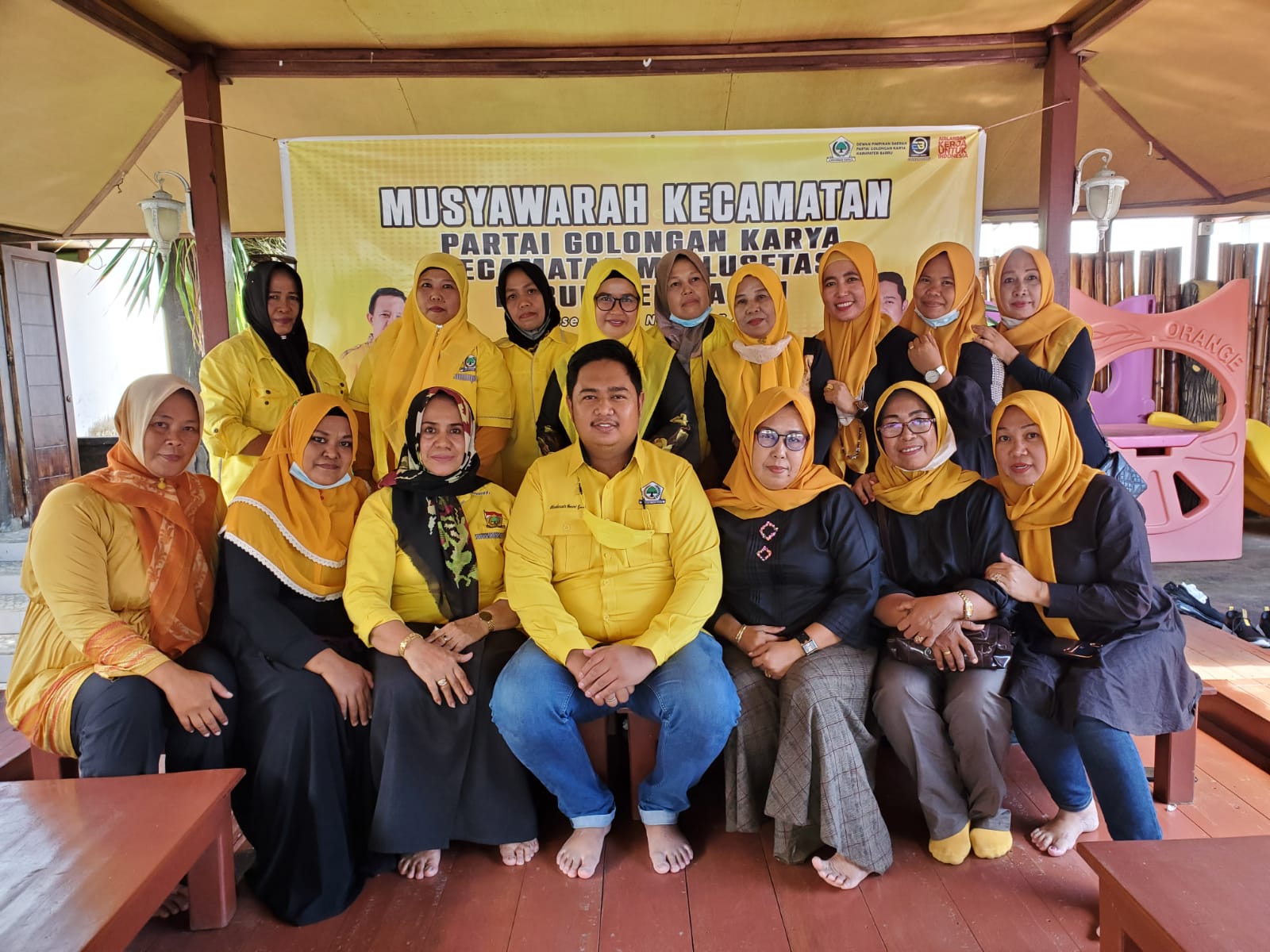 Suarakan Airlangga di Hadapan Masyarakat Mallusetasi