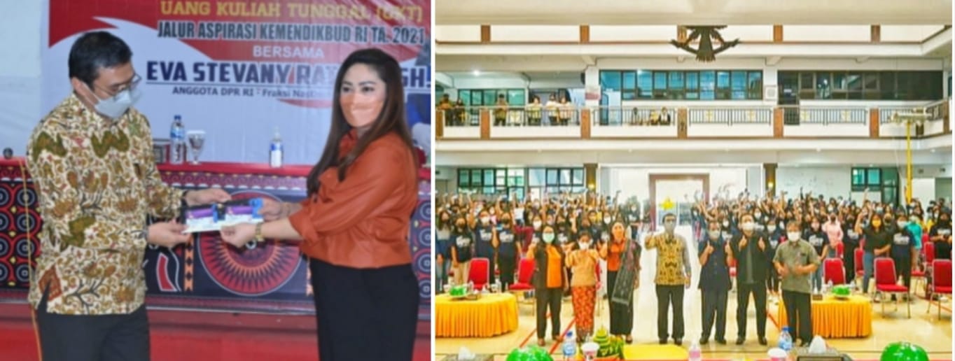 ESR Serahkan Beasiswa KIP di UKI Toraja