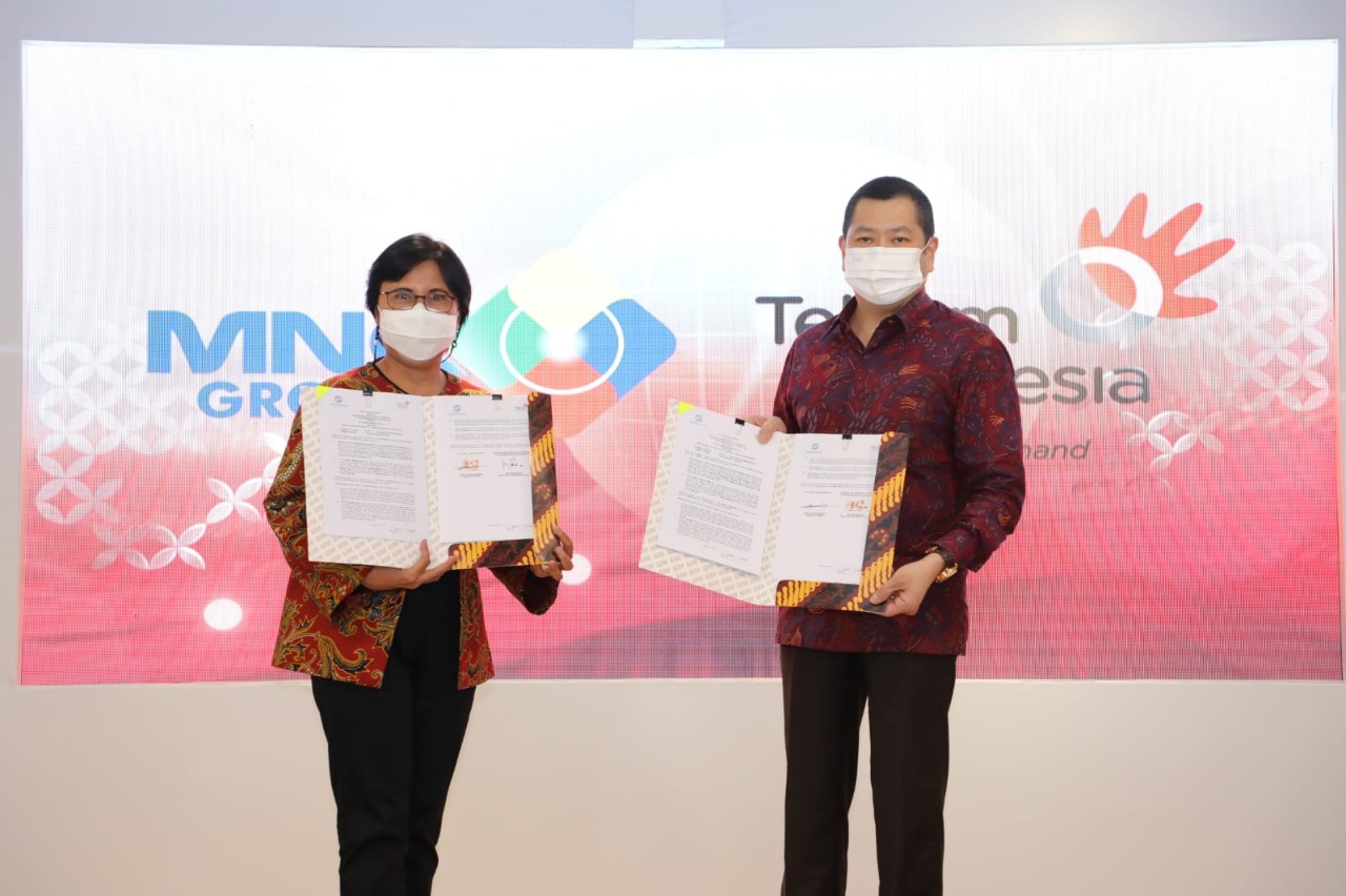 Kolaborasi Telkom dengan MNC Group, Hadirkan Beragam Konten untuk Pelanggan