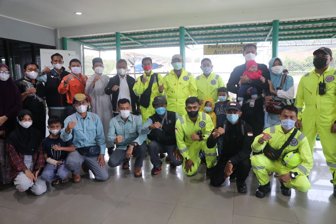 PT Vale Kirim Tim Tanggap Darurat ke Semeru
