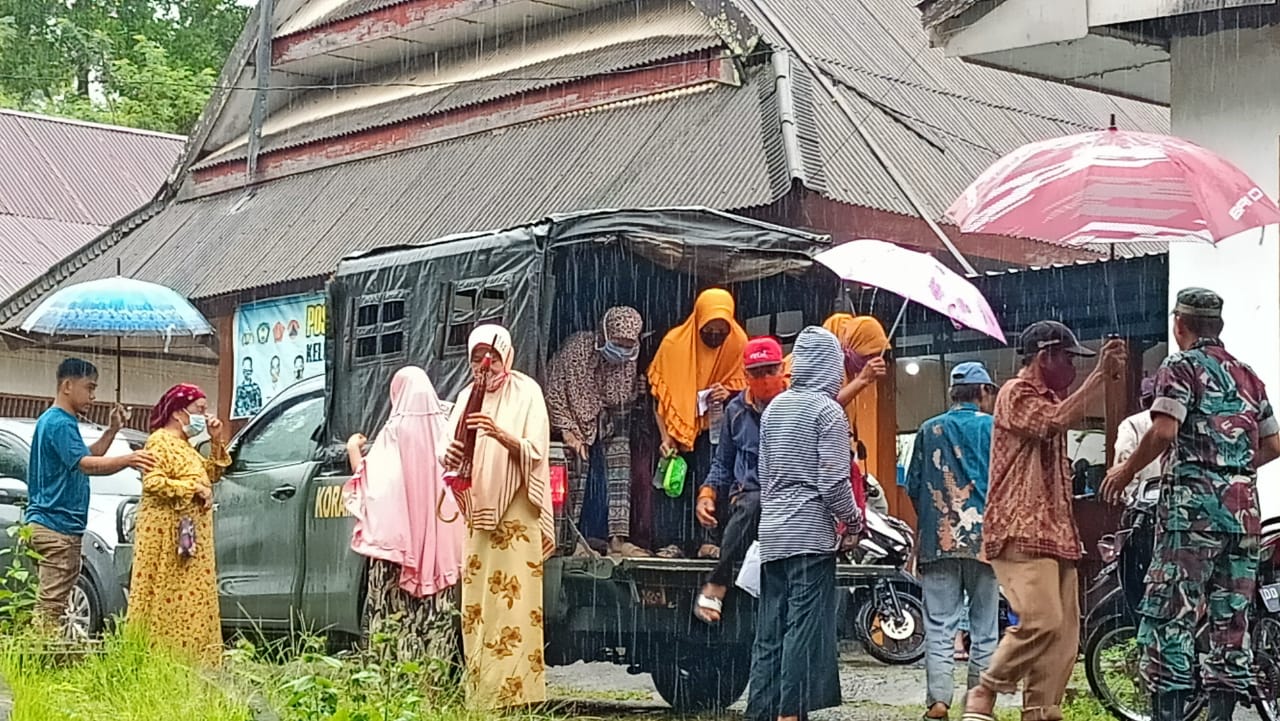 Koramil di Gowa Antar Jemput Warga