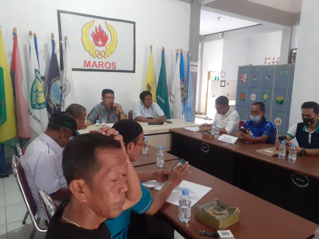 Rapat Panitia  Kerja Koni  Menuju PORPROV 2022 Terbentuk